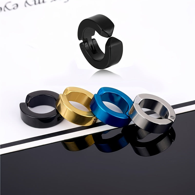 Men's Stainless Steel Hip Hop Ear Jewelry Feeling Ear Bone Clip