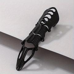 Y2K Punk Style Full Finger Claw Ring for Halloween Cosplay
