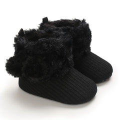 Toddler Baby Girls Booties High Top Slippers Indoor Shoes Winter Halloween Gift