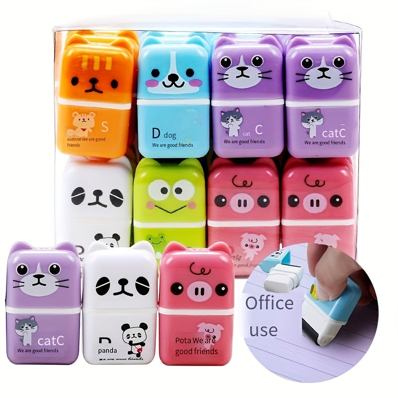 Pencil Roller Eraser With Cleaning Ball Shaving Box Eraser