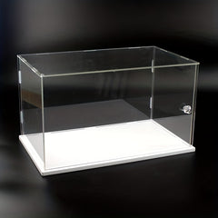 Transparent Display Box With Handle for Building Block Toy Doll Storage