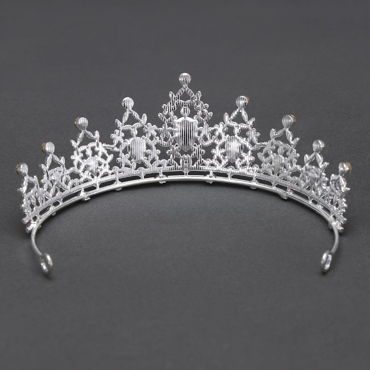 Rhinestone Crown Hair Accessory for Princess Dress Up