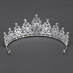 Rhinestone Crown Hair Accessory for Princess Dress Up