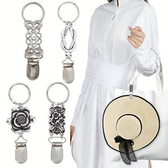 Vintage Metal Hat Clip For Travel Handbag Backpack Luggage