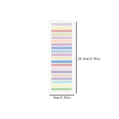 50 Sheets Student Notepad with Horizontal Lines and Grids Sticky Notes