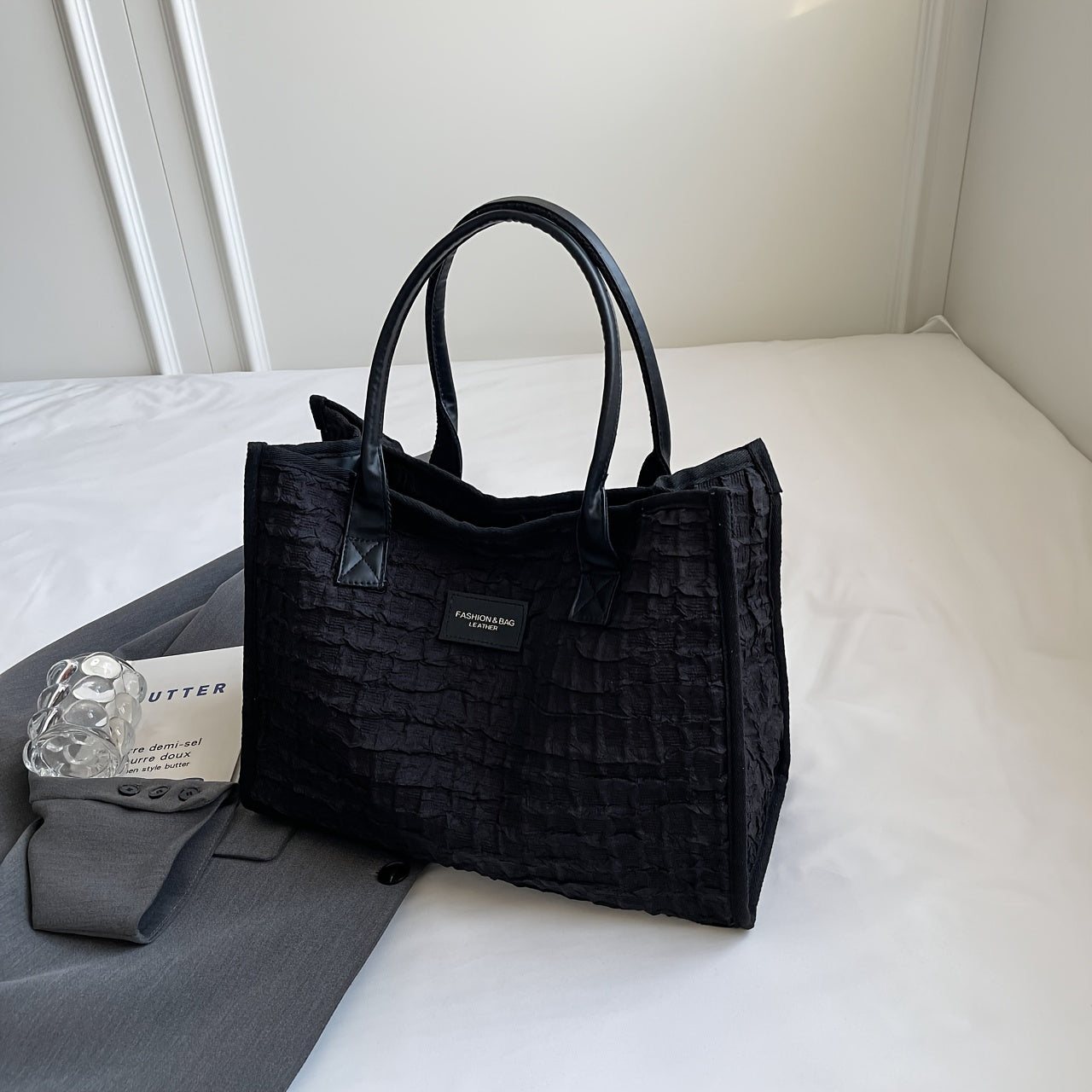 Large Capacity Vegan Tote Bag Women's Handbag & Purse