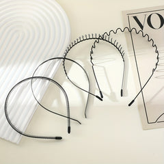 8pcs Men's Hair Hoop Headband Invisible Sports Tide