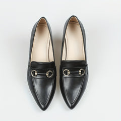 Women's Pointed Toe Court Pumps High Heels Office Work Dress Shoes