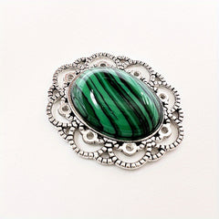 Vintage Boho Style Natural Crystal Stone Alloy Pendants