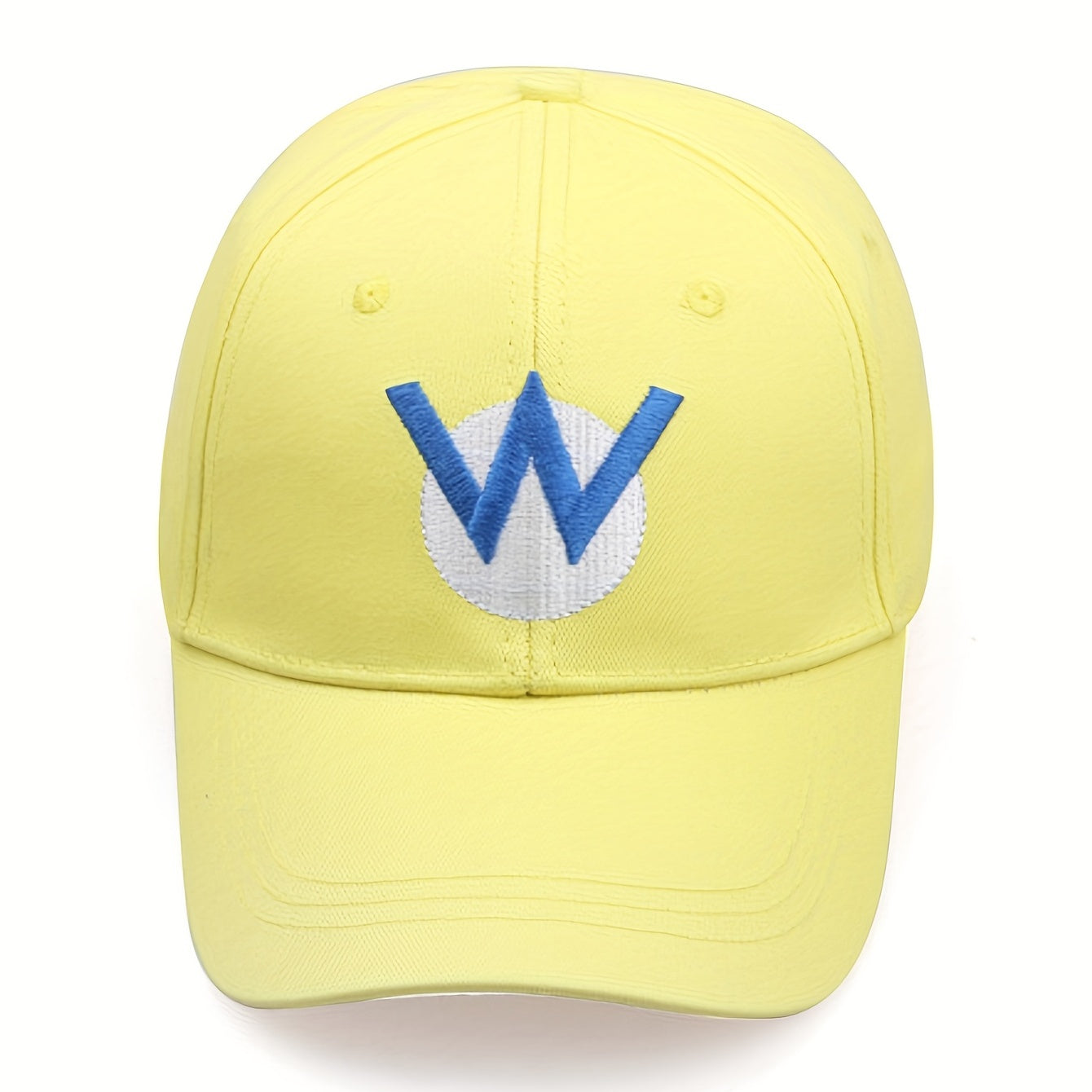 Letter Embroidery Baseball Cap Yellow Unisex Anime Golf Dad Hat
