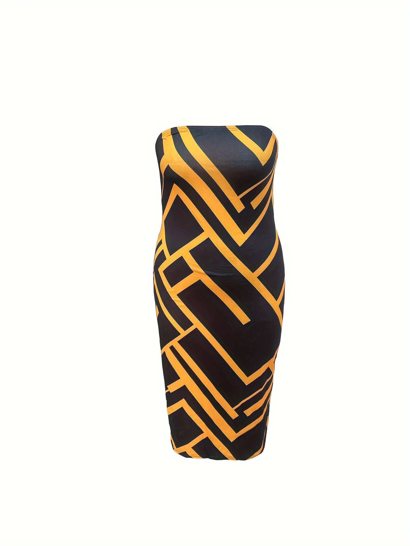 Print Maxi Dress & Long Cardigan Set Plus Size