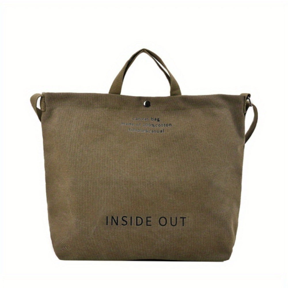 Vintage Canvas Shoulder Bag Crossbody Satchel Work Bag