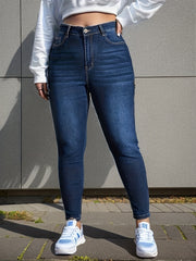  High Stretch Skinny Jeans - Button Fly