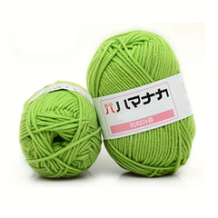Milk Cotton Hand Knitted Thread 100 Acrylic 10pcs
