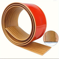 1pc Laminate Floor Separator Brown Wood Grain