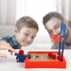 Mini Desktop Basketball Hoop Finger Shooting Machine 2 Players Games for Kids