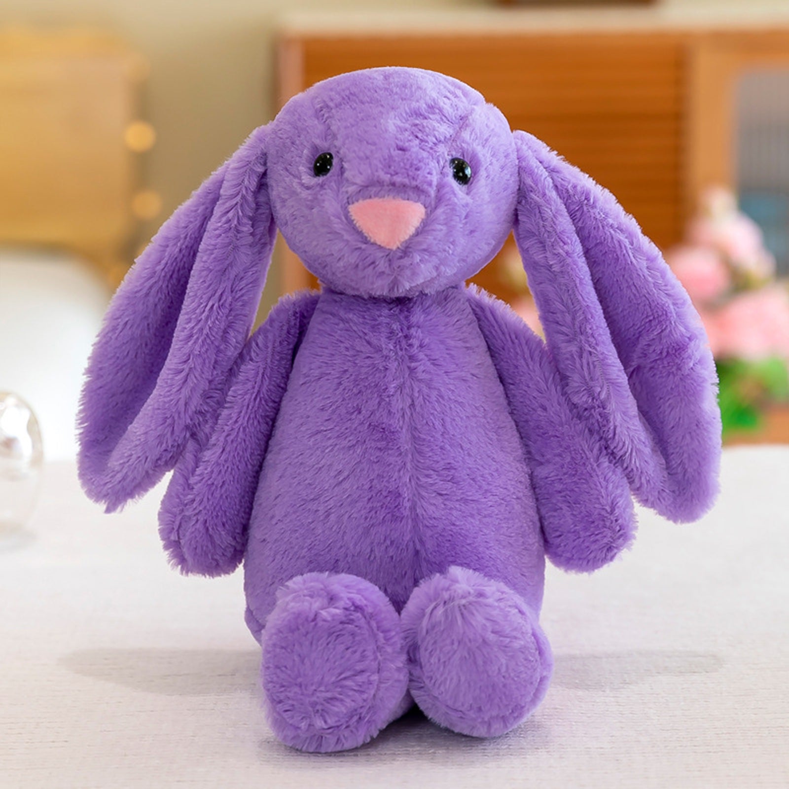 Rabbit Doll 30cm Long Ears Plush Hand Puppet Boy Girl Gift Children's Plush Toy