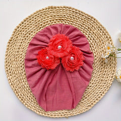 Baby Sun Flower Hat Newborn Cap Fetal Cap Basin Warm Girl Boys Hat Toddler
