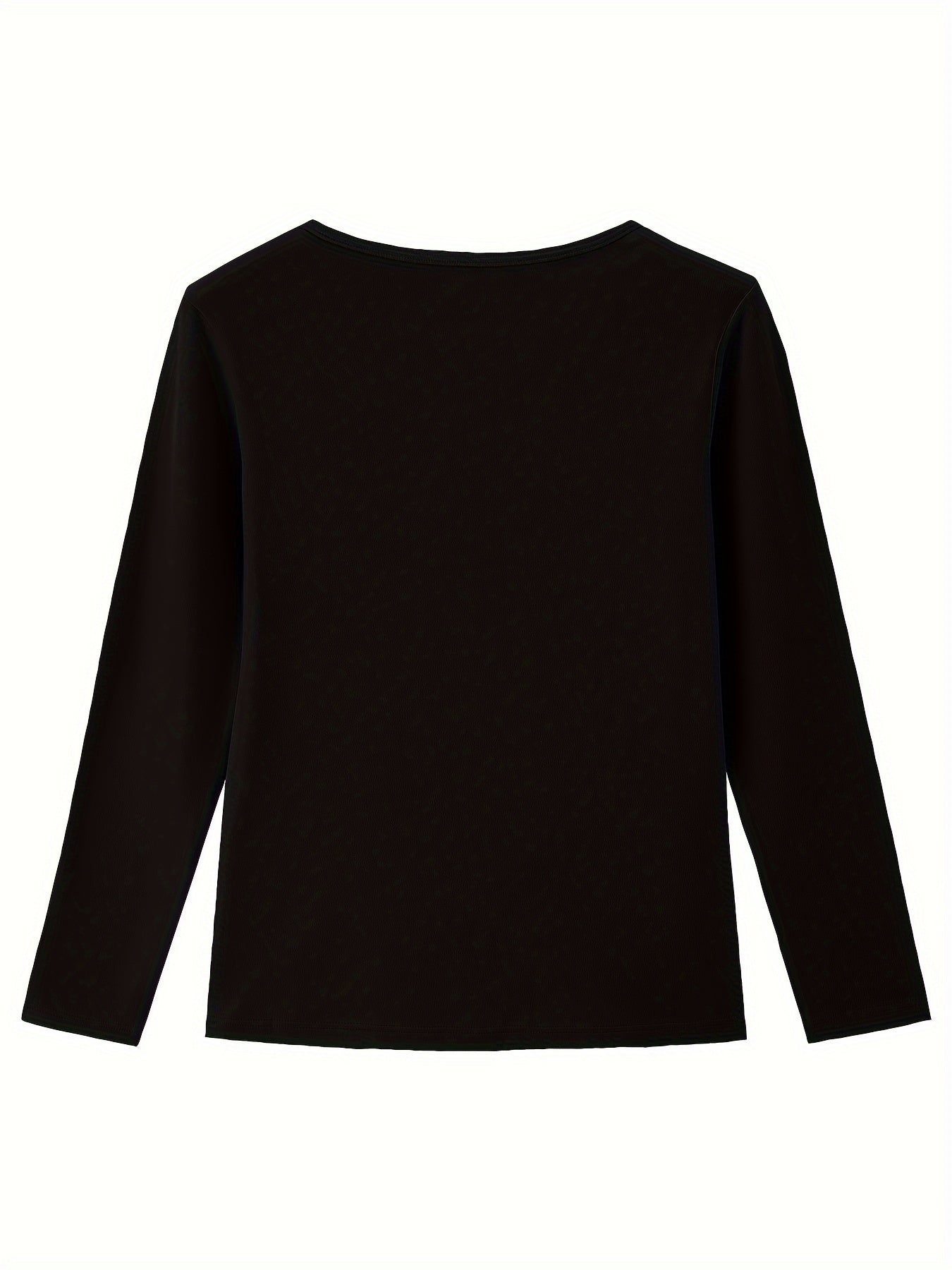 Women's Thermal Underwear Set Long Sleeve Crew Neck Tops & Pants