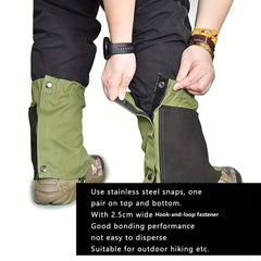 Waterproof Trail Running Gaiter Boot Legging Shoe Cover