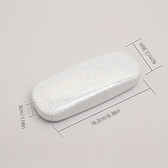 Shining Star Glasses Case Sequins Decor Sunglasses Box