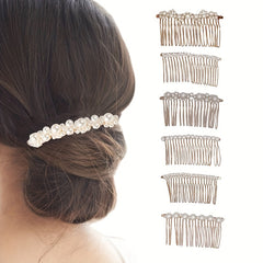 Pearl Hair Comb Bridal Braiding Head Jewelry Hair Accessories