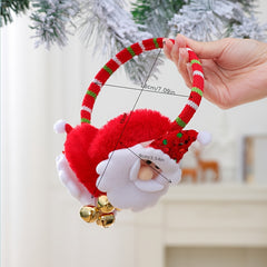 Christmas Elf & Snowman Ear Headbands with Bells