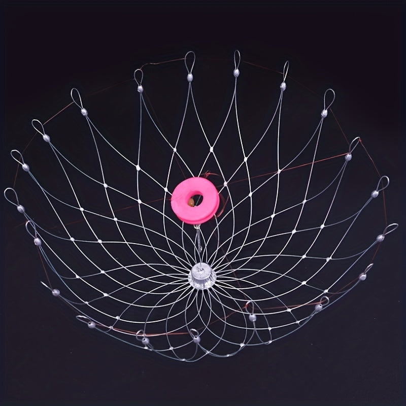 Automatic Opening & Closing Fishing Net Cage for Saltwater & Freshwater Fishing