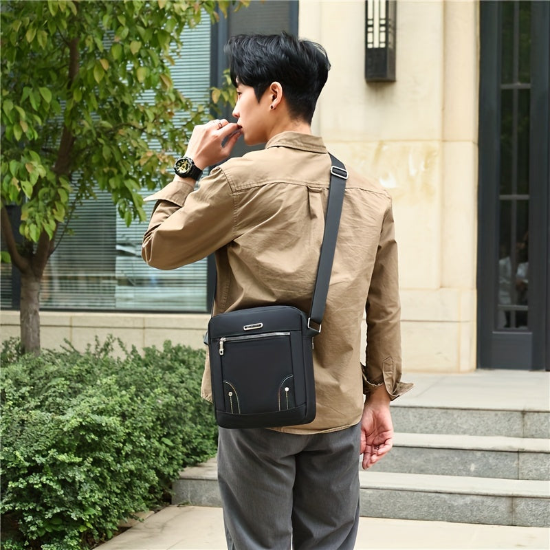 Men's Crossbody Bag Business Diagonal Shoulder Bag Outdoor Travel Messenger Bag