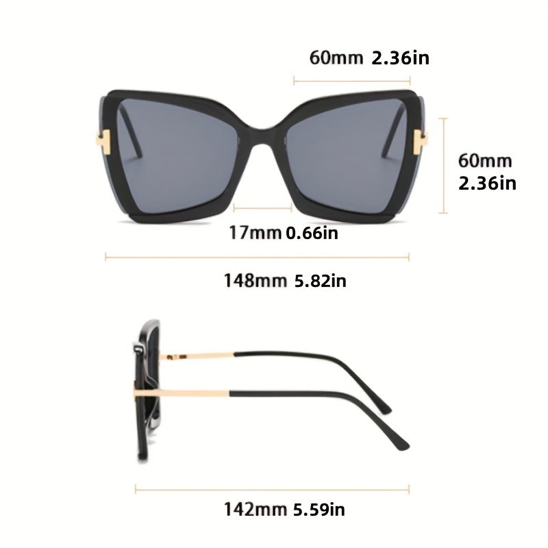 Oversized Butterfly Sunglasses UV400 Sun Shades Glasses Sunnies
