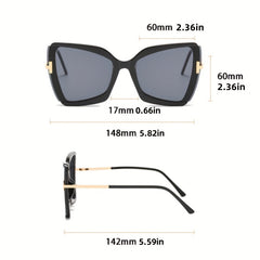 Oversized Butterfly Sunglasses UV400 Sun Shades Glasses Sunnies