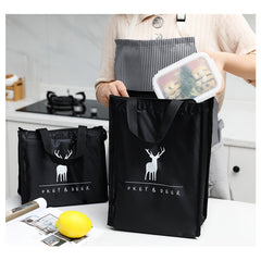 Insulated Thermal Lunch Bag - Waterproof Oxford Cloth