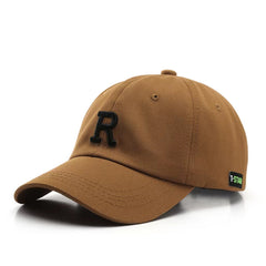 Embroidery Baseball Cap Solid Cotton Sports Hat Woman Dad Hats Man Unisex Footba