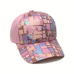 Sequins Sun Hat Baseball Cap for Summer