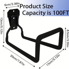 Metal Heavy Duty Wall Mount Hose Holder Hose Reel For Garden