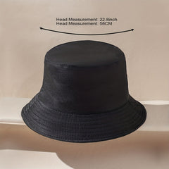 Mushroom Print Bucket Hat Reversible Y2K Basin Hat