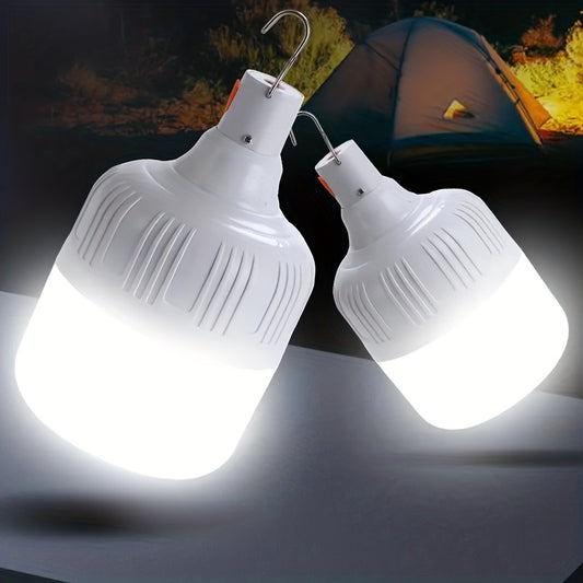 80W LED Outdoor USB Rechargeable Camping Bulb