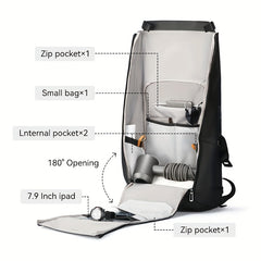 MARK RYDEN Men's Casual Backpack Large Capacity