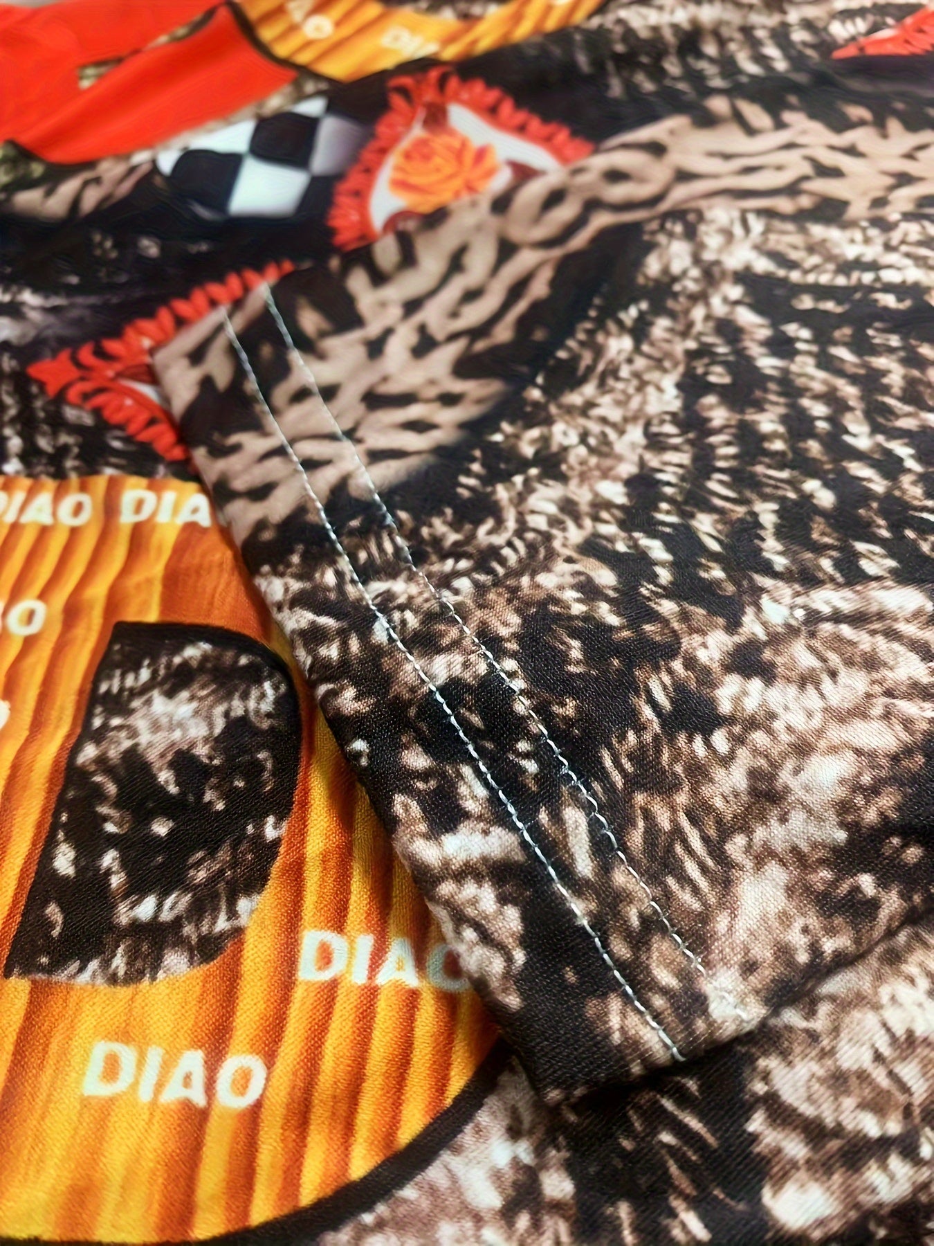 Floral Print Open Front Cardigan