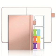 A5 Hardcover Ruled Notebook Thick Paper Lined Journal 176 Pages