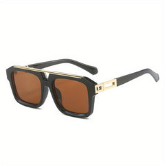 Vintage Square Sunglasses for Men