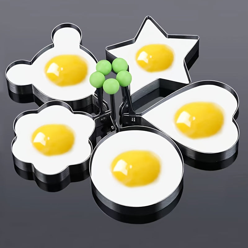 Stainless Steel Omelette Ring with Anti-heat Handle