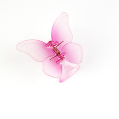 Butterfly Decor Hair Claw Gradient Banana Clip Hairgrip Hair Accessory