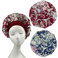 Milk Silk Wide Brim Bonnet Cap for Women