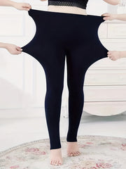 Basic Solid Leggings Casual Leggings All Seasons