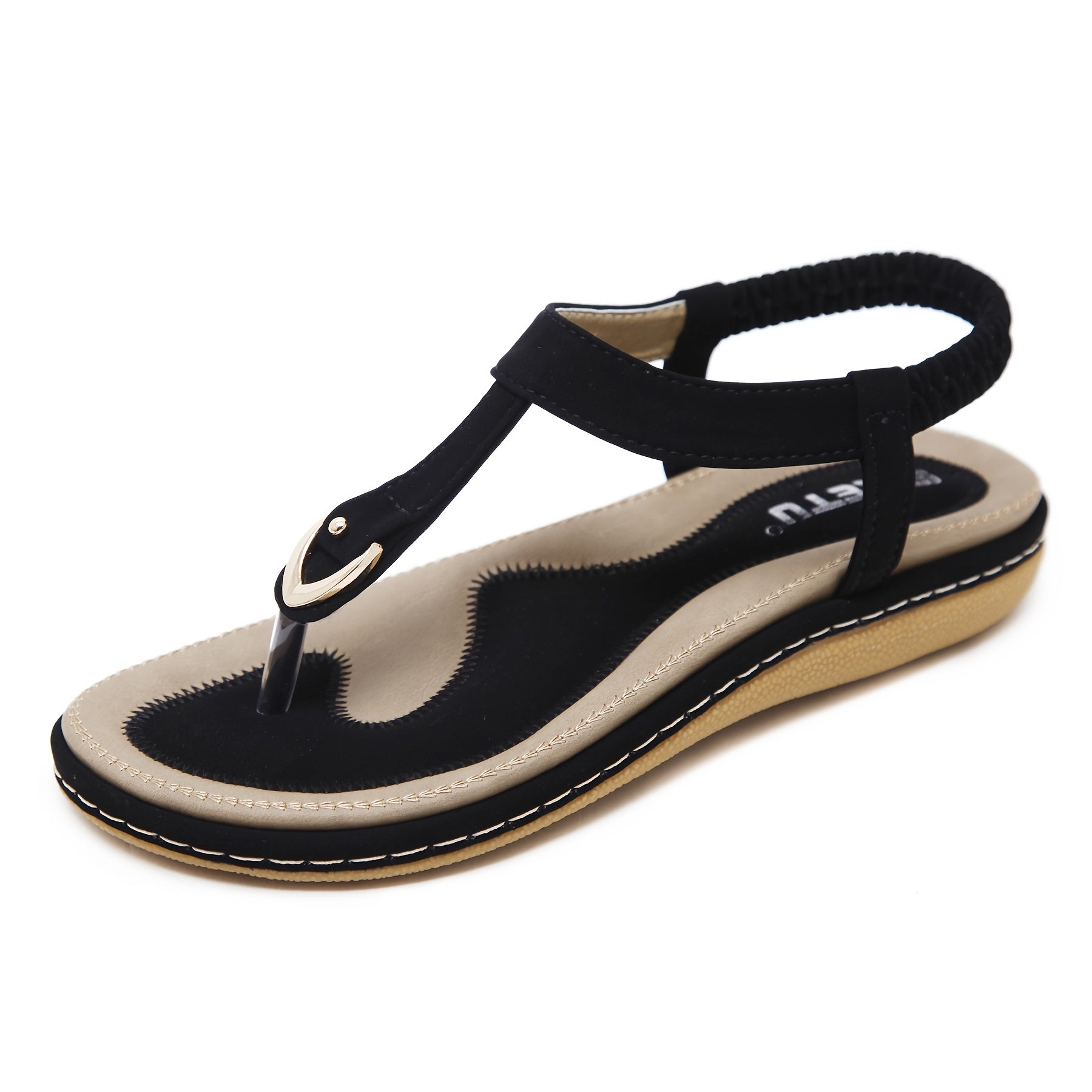 Women's Ankle Strap Flat Sandals Open Toe Flip Flop