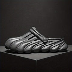 Men's Lightweight Comfy Clogs Hollow Out Non Slip Garden Shoes