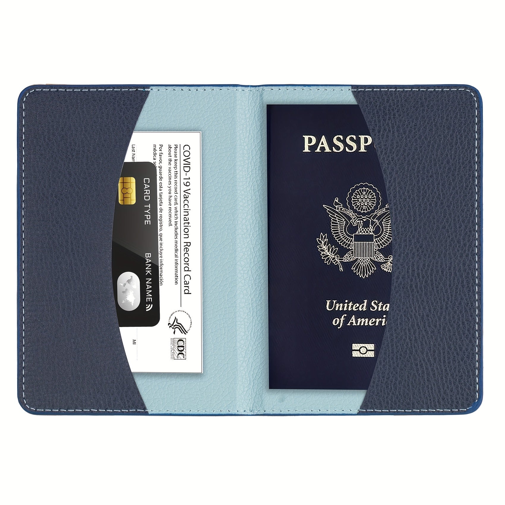 Cartoon Travel Passport Holder Passport Cover For Women & Men