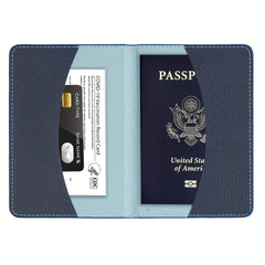 Cartoon Travel Passport Holder Passport Cover For Women & Men