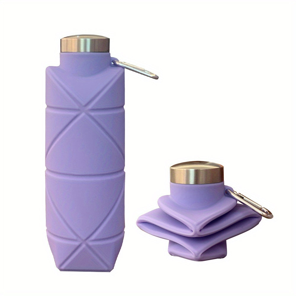 Reusable Silicone Water Bottles Leakproof for Outdoor Use